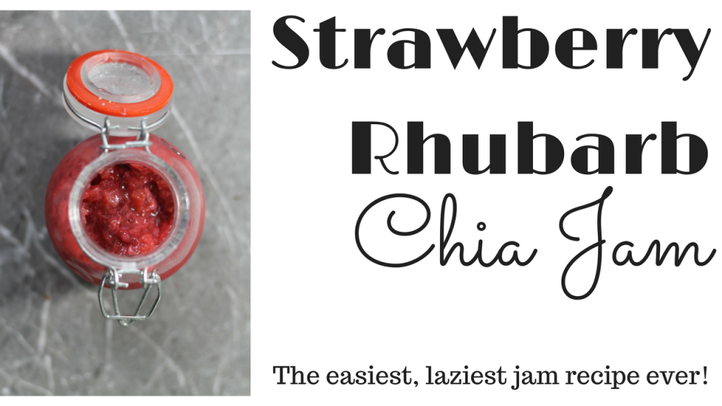 Strawberry Rhubarb Chia Jam