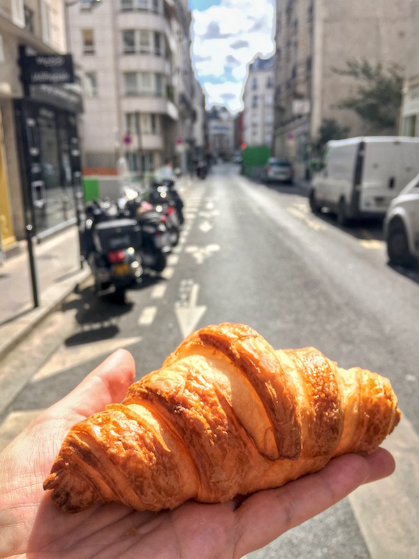 Authentic Paris Croissant