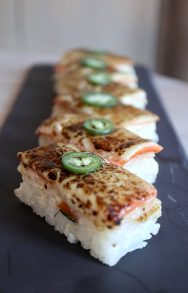 Vegan Aburi Sushi Mila