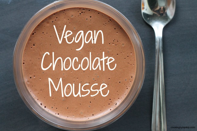 Vegan Chocolate Mousse #Aquafaba